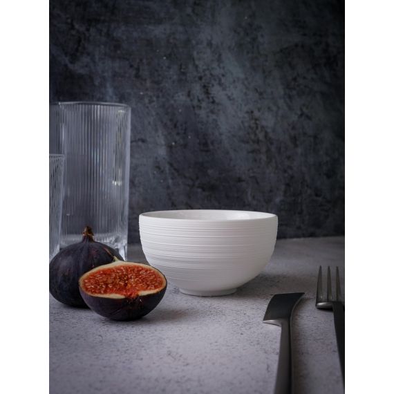 Салатник 210 мл, d 10 см, h 5,5 см, фарфор, Linea, Casa di fortuna, изображение 4