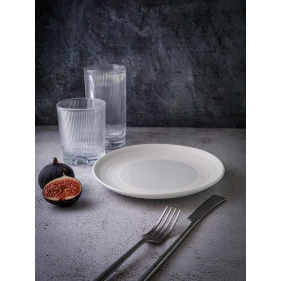 Тарелка мелкая d 19,5 см, h 2,5 см, фарфор, Linea, Casa di fortuna, изображение 6