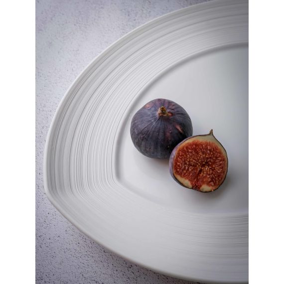 Блюдо овальное 36x28 см, h 3,5 см, фарфор, Linea, Casa di fortuna, изображение 10