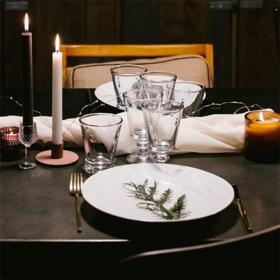 Набор из 4-х бокалов для вина с золотым ободком 260 мл, серия ABEILLE, La Rochere, изображение 2