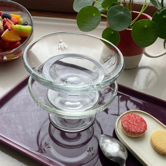 Креманка 200 мл, d 11,5 см, h 6,6 см, серия ABEILLE, La Rochere, изображение 24