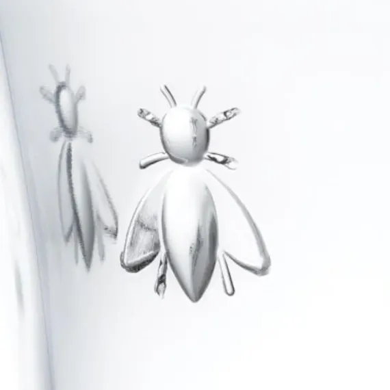 Набор из 4-х бокалов для вина 350 мл, h 16 см, d 9,5 см, серия ABEILLE, La Rochere, изображение 13