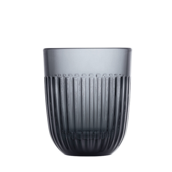 Набор из 6-ти стаканов O/F 290 мл, h 9,5 см, d 8 см, серый, серия OUESSANT ANTHRACITE, La Rochere