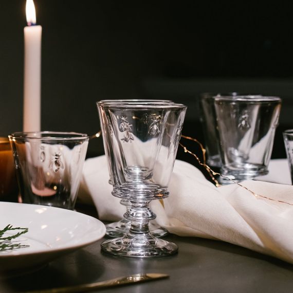 Набор из 4-х бокалов для вина 350 мл, h 16 см, d 9,5 см, серия ABEILLE, La Rochere, изображение 20