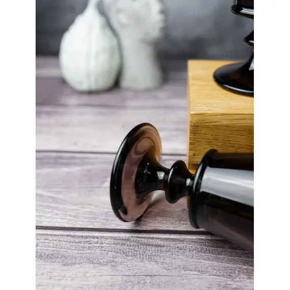 Набор из 4-х бокалов для вина 240 мл,  h 14,1 см, d 8,5 см, серия ABEILLE AUBERGINE, La Rochere, изображение 6