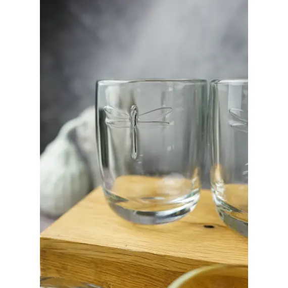 Набор из 6-ти стаканов o/F 280 мл, h 10,2 см, d 7,5 см, серия LIBELLULES, La Rochere, изображение 9