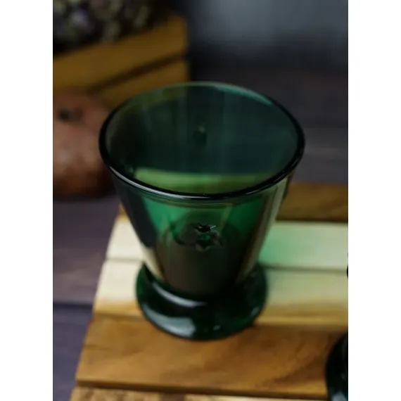 Набор из 4-х стаканов O/F 260 мл, h 10,3 см, d 8,4 см, серия ABEILLE EMERAUDE, La Rochere, изображение 11