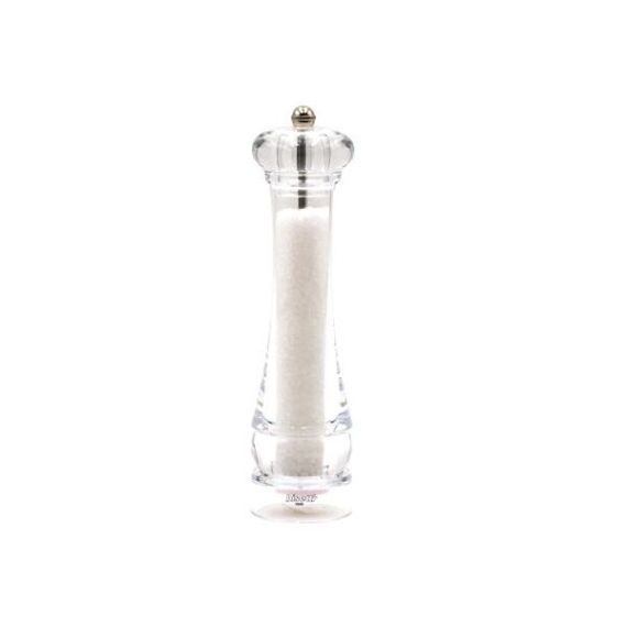 Мельница для соли h 25 см, акрил, прозрачная, серия PERUGIA, Bisetti