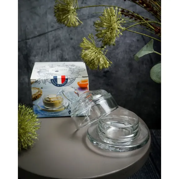 Масленка с крышкой 70 мл, d 9,5 см h 6,5 см, серия VERSAILLES, La Rochere, изображение 24