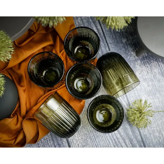 Набор из 6-ти стаканов O/F 290 мл, h 9,5 см, d 8 см, серия OUESSANT OLIVE, La Rochere, изображение 17