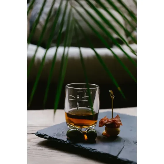 Набор из 4-х стаканов o/F 280 мл, h 10,2 см, d 7,5 см, серия LIBELLULES, La Rochere, изображение 15