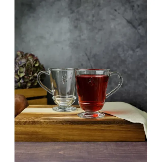 Набор из 6-ти кружек 275 мл, d 8,5 см, h 11,5 см, серия ABEILLE, La Rochere, изображение 23