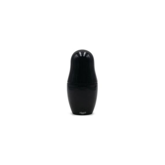 Мельница для специй "матрешка" h 17 см, бук лакированный, цвет черный, серия MATRYOSHKA, Bisetti