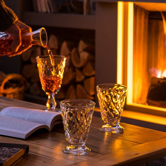 Набор из 2-х стаканов на ножке 200 мл (арт 626501) и 2-х бокалов 230 мл (арт 631701), серия LYONNAIS, La Rochere, изображение 8