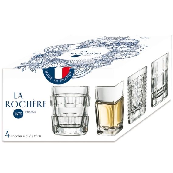 Набор из 4-х стопок, 60 мл, серия AFTER ASSORTIS, La Rochere, изображение 3