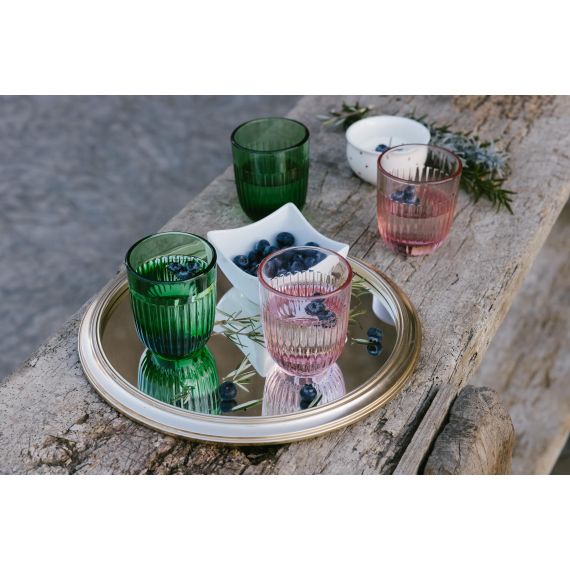 Набор из 6-ти стаканов O/F 290 мл, h 9,5 см, d 8 см, цвет ярко-зеленый OUESSANT, La Rochere, изображение 2