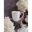 Кружка 380 мл, 13,2x8,7 см h 14,6 см, фарфор, Grazia, Casa di fortuna, изображение 5