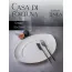 Блюдо овальное 32x25 см, h 3 см, фарфор, Linea, Casa di fortuna