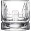 Набор из 4-х стаканов для виски с разным рельефом, 300 мл, h 9 см, d 8,6 см, серия DANDY, La Rochere, изображение 2