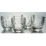 Набор из 6-ти стаканов для эспрессо 100 мл, h 6,3 см, d 6,2 см, серия TROQUET FACETTES, La Rochere, изображение 6