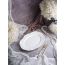 Блюдо овальное 25,4x17,9 см, h 3 см, фарфор, Grazia, Casa di fortuna